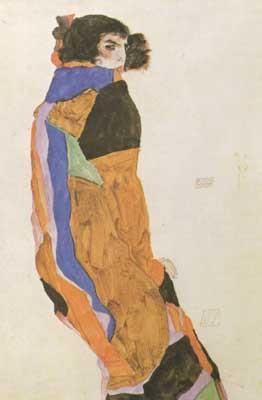 Egon Schiele The Dancer Moa (mk12) oil painting picture